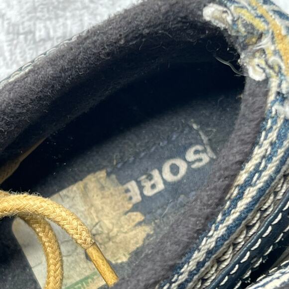 Sorel Tivoli NL 1628-007 Oxfords Navy Waterproof Duck Shoes Leather US 7 Men's - Picture 8 of 11